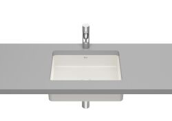 Roca Inspira umywalka podblatowa Square 43x32,5x14 beż