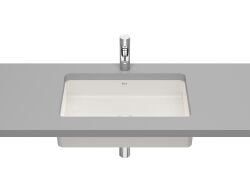 Roca Inspira umywalka podblatowa Square 54x32x13,8 beż