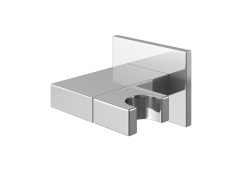 Kohlman chrom uchwyt prysznicowy ścienny QW004