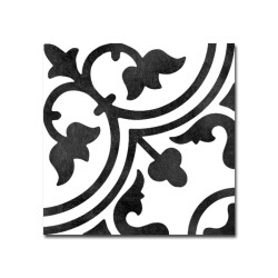 Estudio gres Frame 15 Decor Clover B&W Flat 15x15