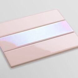 Raw Decor mozaika Cegiełka Holo Pink połysk MT-PHS
