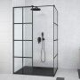 Besco Excea ścianka prysznicowa walk in 100 120 EXC-129-190B