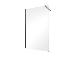Besco Eco-N Black 110 ścianka prysznicowa walk in 110x195 ENB-119-195C