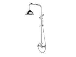 Besco zestaw natynkowy Retro chrom BP-R-CH