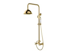 Besco zestaw natynkowy Retro złoty BP-R-ZL