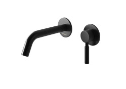 Kohlman bateria umywalkowa podtynkowa Roxine Black QW180RB