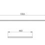 Elita blat marmurowy 100,8x46 Stone Matt 168199