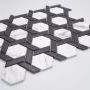 Raw Decor mozaika Heksagon Stella Marble & Black Matowy H2RCM
