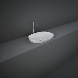 Rak Ceramics umywalka wpuszczana owalna Variant 50x36 VARDI25000AWHA