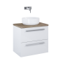 Ellita szafka pod umywalkę Kwadro Plus 59,6x39,6 White 166712