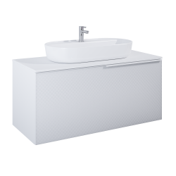 Ellita szafka pod umywalkę Glam 122x49,1 White Mat 168382