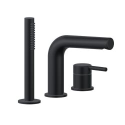 Excellent bateria wannowa Pi czarny mat AREX.1233BL