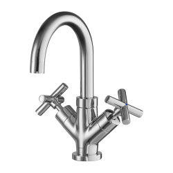 Omnires Modren bateria umywalkowa z korkiem klik-klak chrom C301CR