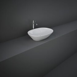Rak Ceramics umywalka nablatowa owalna Variant 50x36 VARCT25000AWHA