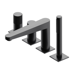 Omnires bateria wannowa 4-otworowa Contour antracyt CT8032AT