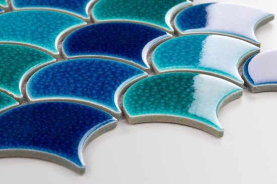 Raw Decor mozaika Flabellum Sea Mix Połysk FMXBHC