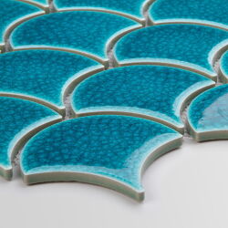 Raw Decor mozaika Flabellum Blue Lagoon FBHC