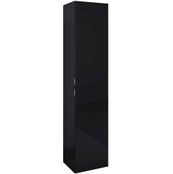 Ellita szafka wisząca For All Black połysk 180x40 168313