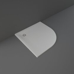 Rak Ceramics brodzik półokrągły 100x100 Feeling szary RFQU100100S503