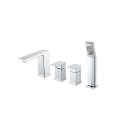 Trend armatura Lys bateria wannowa 4-otworowa chrom