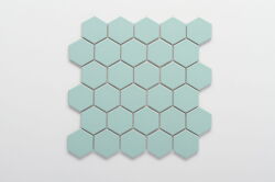 Raw Decor mozaika Heksagon Duży Miętowy Matowy HDMM
