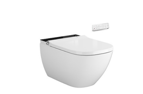 Meissen Keramika toaleta myjąca Genera Ultimate Square czarny panel