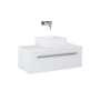 Ellita szafka pod umywalkę Kwadro Plus 79,6x39,6 White 166731