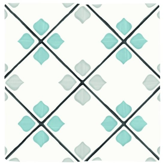 Peronda gres Harmony Tanger Silver Rhomb 12,3x12,3 31083