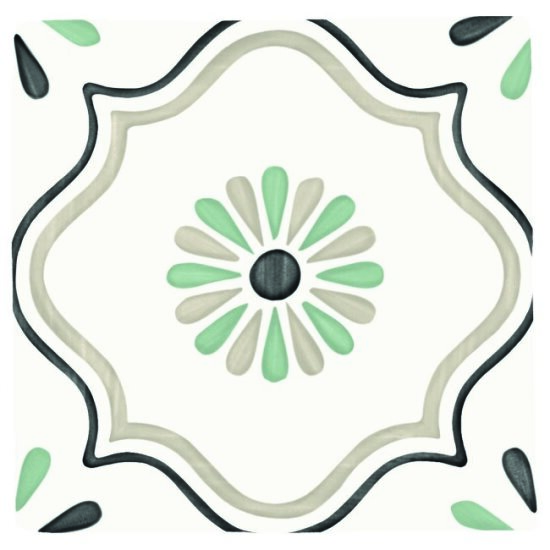 Peronda gres Harmony Tanger Sand Flower 12,3x12,3 31084