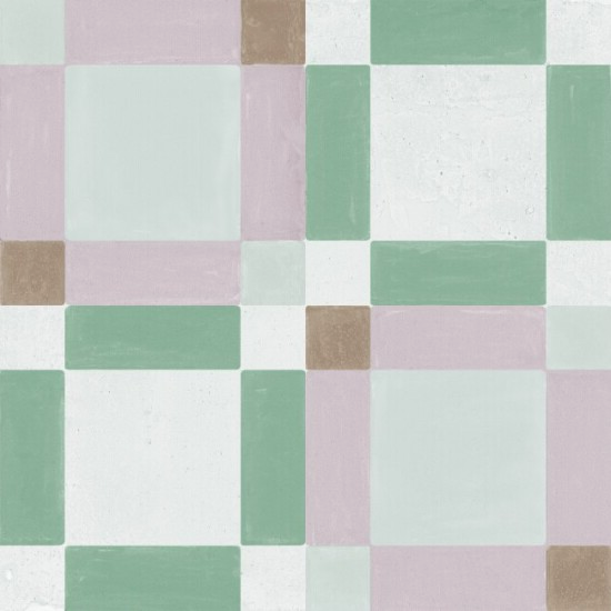 Peronda gres Harmony Patterns Pink Square 22,3x22,3 34804