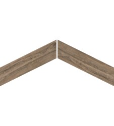 Pamesa Ceramica gres Rovere Chevron Brown 8X40