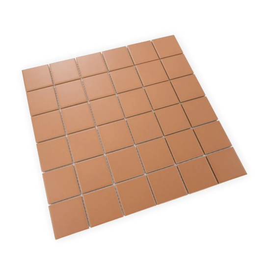 Raw Decor mozaika Cubic Terracotta mat KWTM
