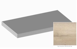Devo blat do słupka dolnego Fifa 45,3x25,5 Oak Halifax White FI-BT45-36-P29