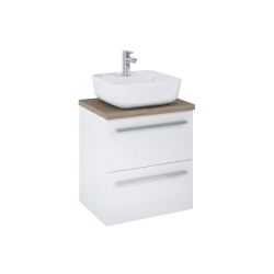 Ellita zestaw umywalka + blat + szafka Kwadro Plus 49,6x40,3 White 168443