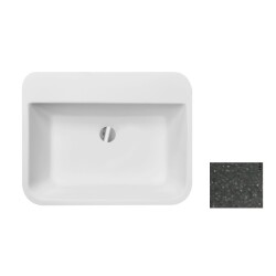 Besco umywalka wolnostojąca Assos S-Line Glam Grafitowa 52x41 UMD-AP-WOG
