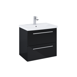 Ellita szafka pod umywalkę Kwadro Plus 59,6x39,6 Black 167646