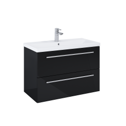 Ellita szafka pod umywalkę Kwadro Plus 79,6x39,6 Black 167647