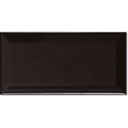 Equipe płytka ścienna Metro Black 7,5X15 12736