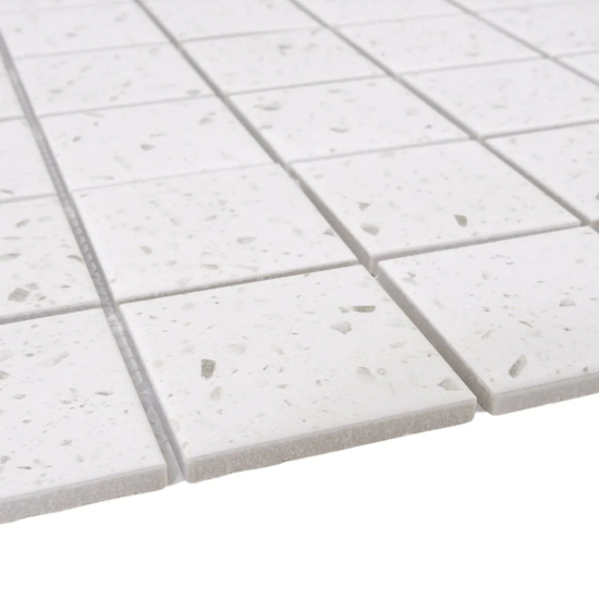 Raw Decor mozaika Cubic Ash Terrazzo mat KWASHM