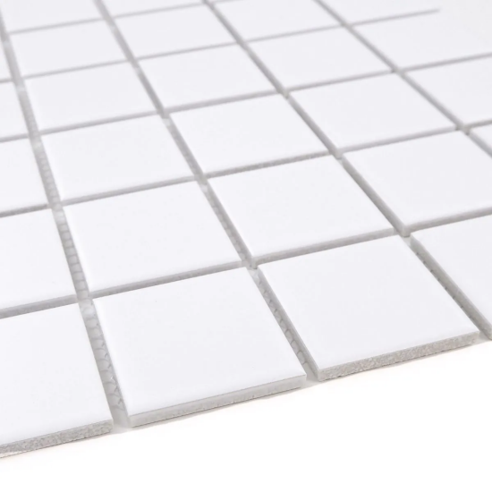 Raw Decor mozaika Cubic Biały mat KWBM