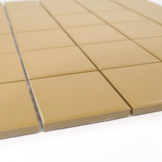 Raw Decor mozaika Cubic Ochra mat KWZOLM