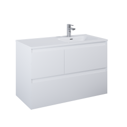 Ellita szafka pod umywalkę prawa Split 100x45,8 White Matt 168160