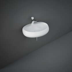 Rak Ceramics umywalka nablatowa Cloud 65x44 MATT WHITE CLOWB6501500A