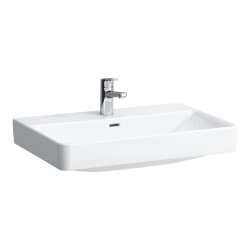 Laufen PRO S umywalka ścienna 700 x 465 x 95 mm biała szlifowany spód umywalki
