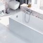 Excellent wanna prostokątna Wave Slim 160x70 WAEX.WAV16WHS