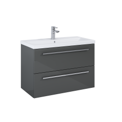 Ellita szafka pod umywalkę Kwadro Plus 79,6x39,6 Anthracite 166771