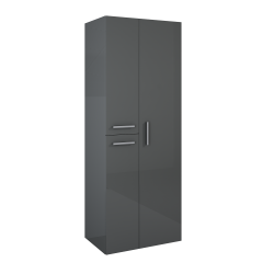 Elita słupek wiszący Kwadro Plus 60x39,6 Anthracite 166778