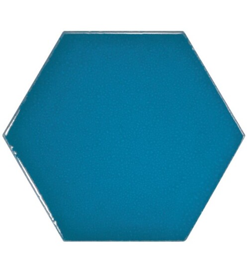 Equipe płytka ścienna Scale Hexagon Electric Blue 12,4x10,7 23836