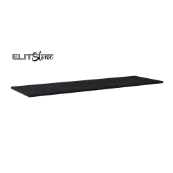 Elita blat marmurowy 161x46 Black Marble Marquina 167485