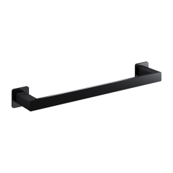 Omnires Nelson wieszak na ręcznik czarny mat 42 cm
